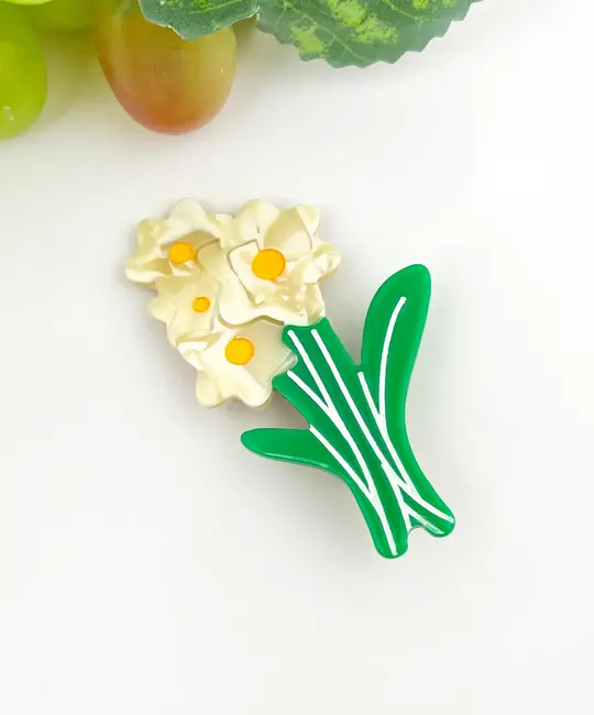 TheDivaSoap - TDSO TDSO ACHA - Daffodil Alligator Hair Clip