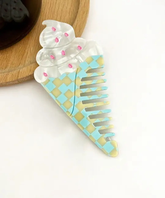 TheDivaSoap - TDSO TDSO ACHA - Ice Cream Cone Hair Comb