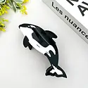 TheDivaSoap - TDSO TDSO ACHA - Orca Whale Claw Hair Clip