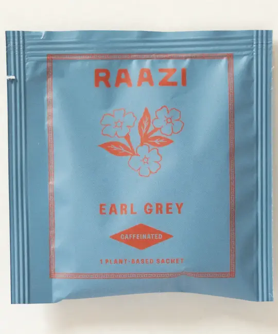 Raazi Tea - RAT RAT FAD - Single Earl Grey Individually Wrapped Tea Bag