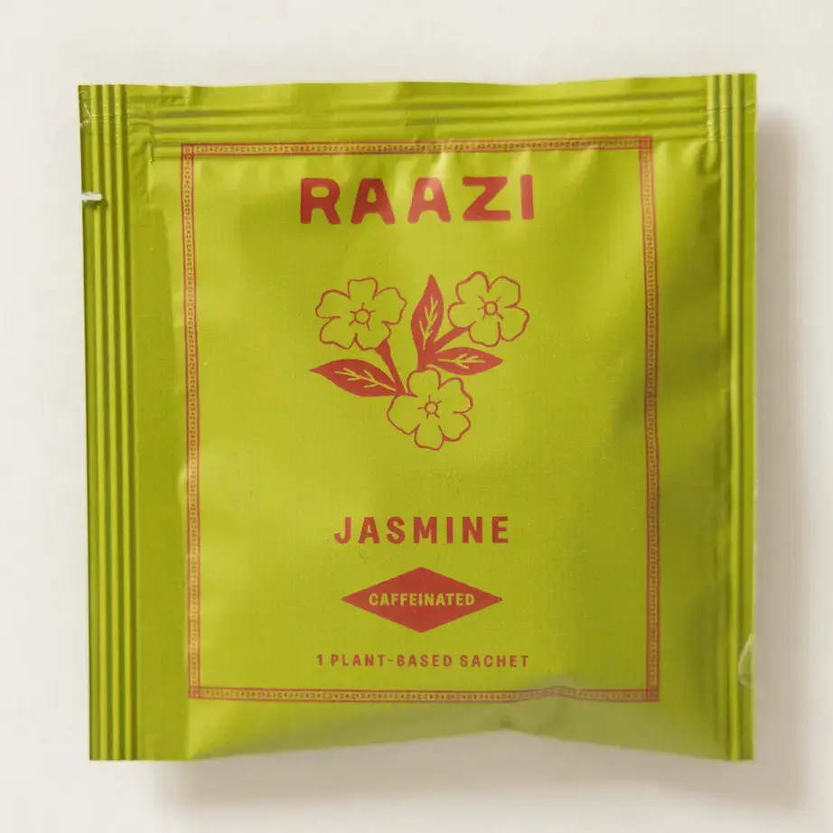 Raazi Tea - RAT RAT FAD - Single Jasmine Individually Wrapped Tea Bag