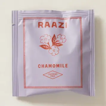 Raazi Tea - RAT RAT FAD - Single Chamomile Individually Wrapped Tea Bag