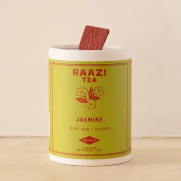 Raazi Tea - RAT RAT FAD - Jasmine Tea, 12 Bags