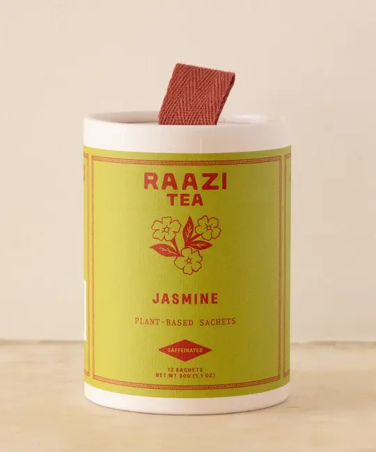 Raazi Tea - RAT RAT FAD - Jasmine Tea, 12 Bags