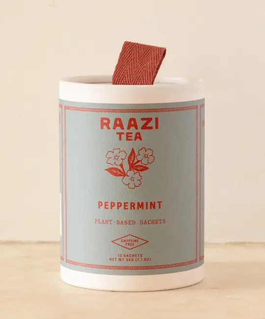 Raazi Tea - RAT RAT FAD - Peppermint Tea, 12 Bags