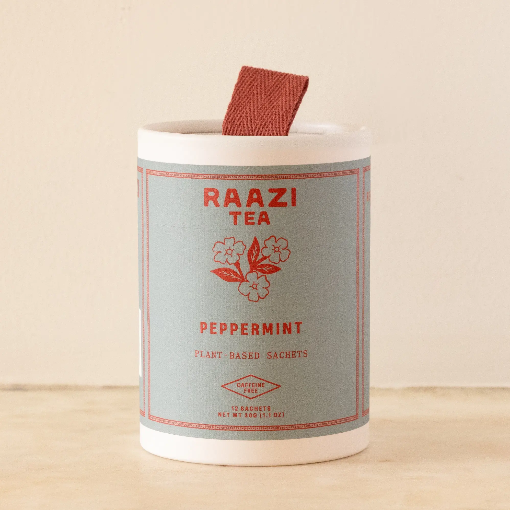 Raazi Tea - RAT RAT FAD - Peppermint Tea, 12 Bags