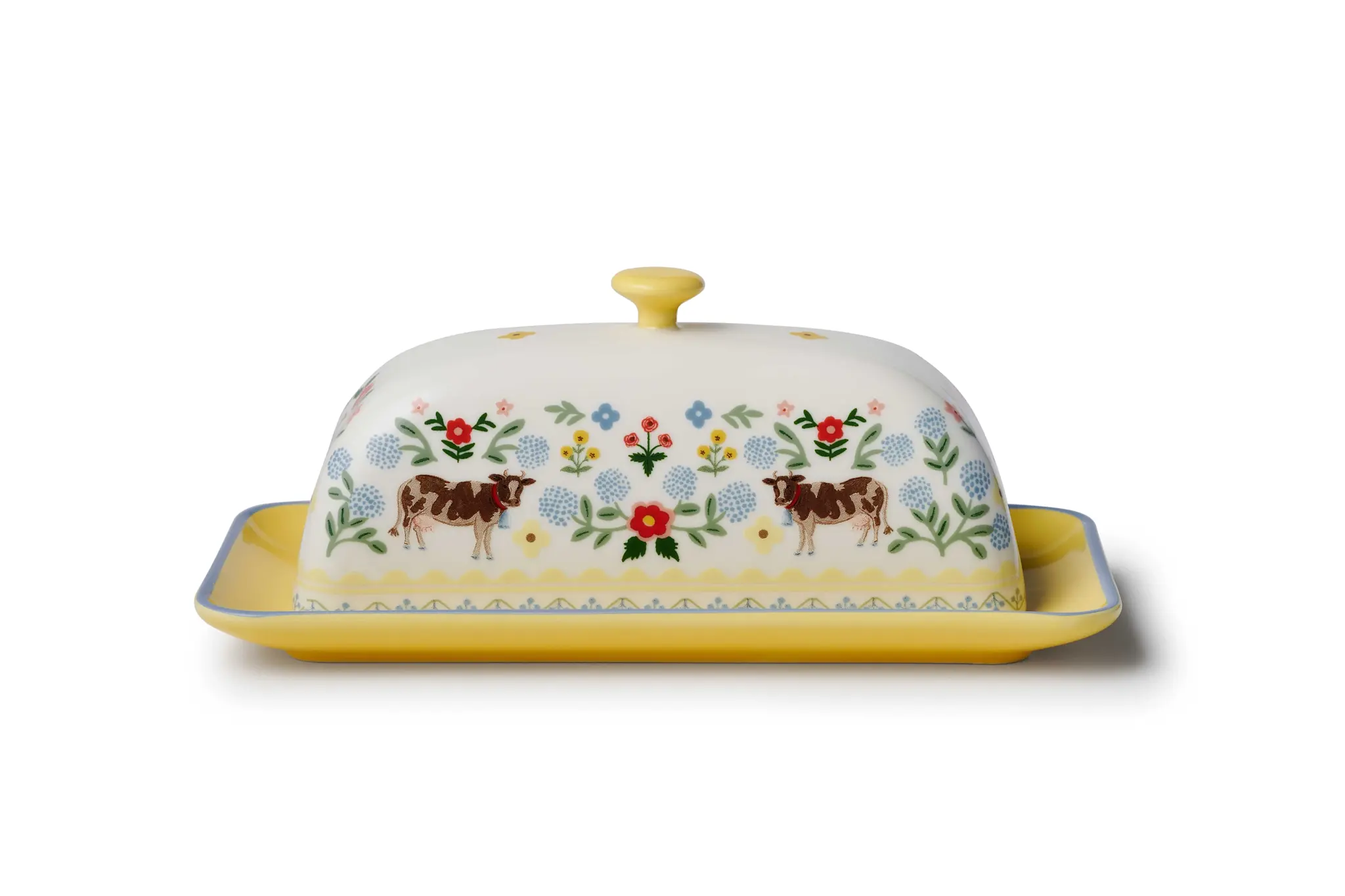 Rifle Paper Co - RP RP HG - Home Sweet Home Porcelain Butter Dish