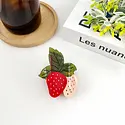 TheDivaSoap - TDSO TDSO ACHA - Two Strawberries, Red and Pink Claw Hair Clip