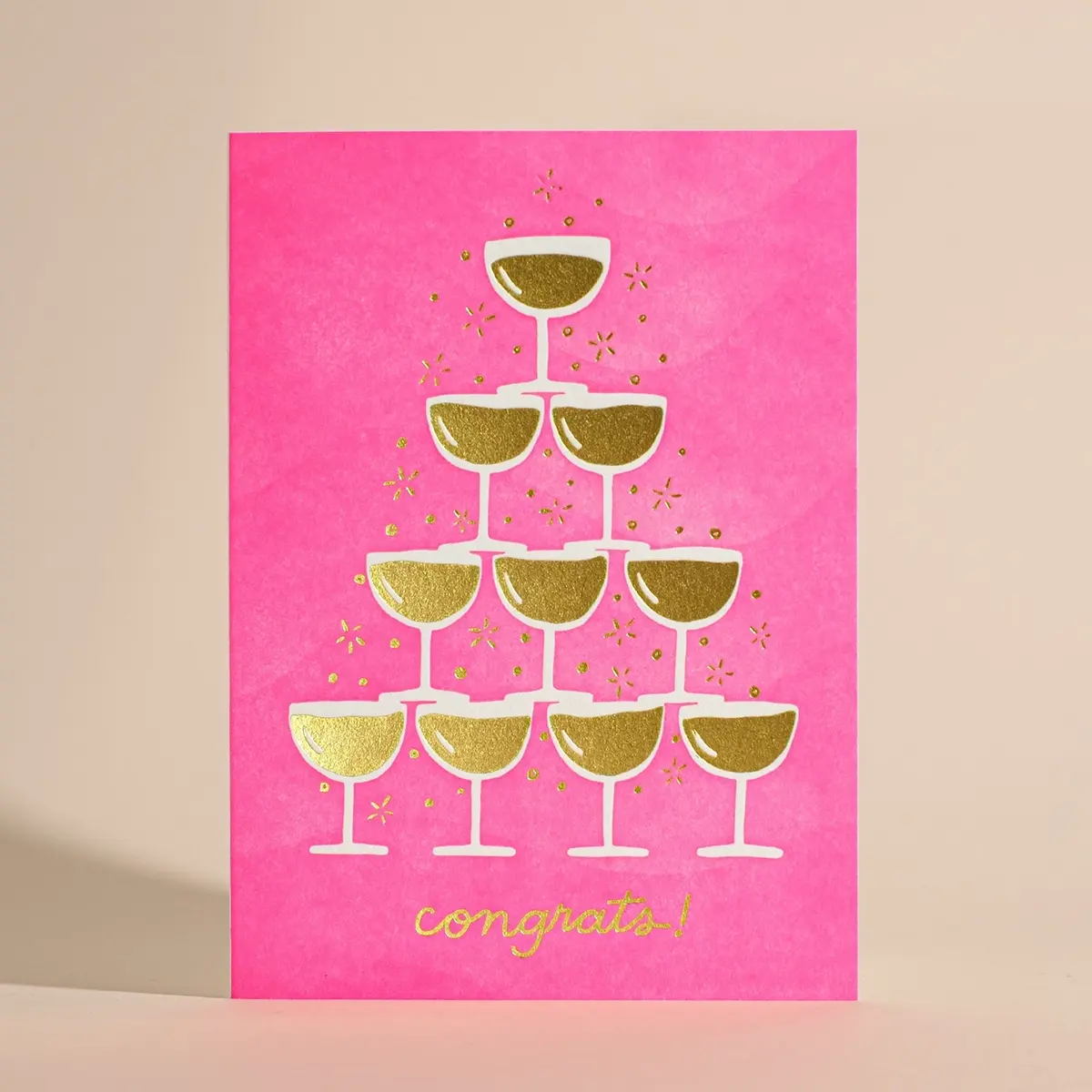 Half Pint Studio - HPS HPSGCCO0002 - Champagne Congrats Card