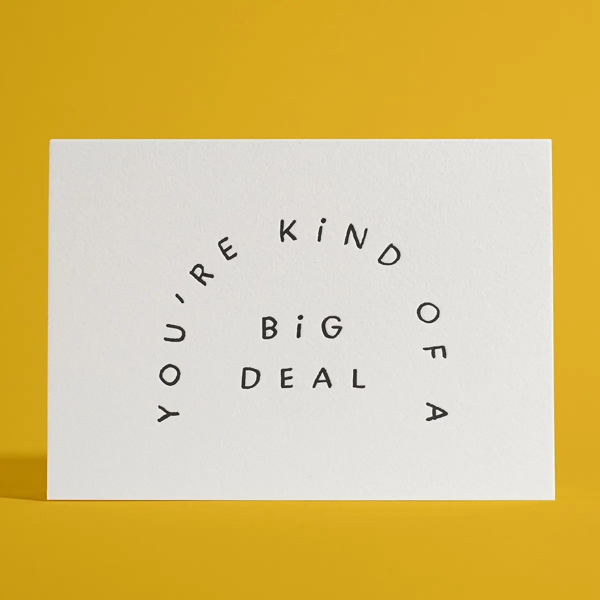 Half Pint Studio - HPS HPSGCMI0004 - Kind of a Big Deal Card