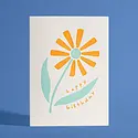 Half Pint Studio - HPS HPSGCBI0005 - Flower Birthday Card
