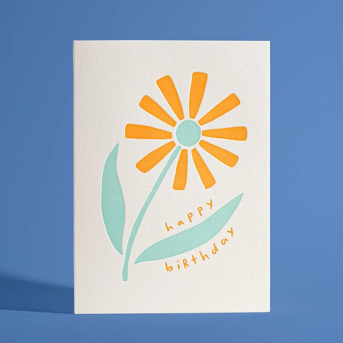 Half Pint Studio - HPS HPSGCBI0005 - Flower Birthday Card
