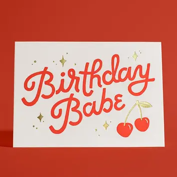 Half Pint Studio - HPS HPSGCBI0003 - Cherry Birthday Babe Card