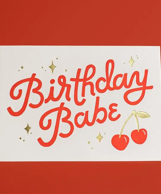 Half Pint Studio - HPS HPSGCBI0003 - Cherry Birthday Babe Card