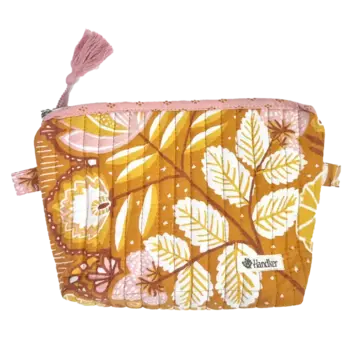 Handker Bandanas / Hemlock Goods - HB HB BA - Tawny Quilted Zipper Pouch