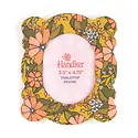 Handker Bandanas / Hemlock Goods - HB HB HG - Daisy Fabric Standing Frame 3.5" x 4.75"
