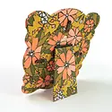 Handker Bandanas / Hemlock Goods - HB HB HG - Daisy Fabric Standing Frame 3.5" x 4.75"