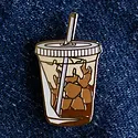Love & Victory - LV LV ACEP - Cold Brew/Iced Coffee Enamel Pin