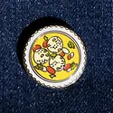 Love & Victory - LV LV ACEP - Matzo Ball Soup Enamel Pin