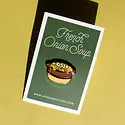 Love & Victory - LV LV ACEP - French Onion Soup Enamel Pin