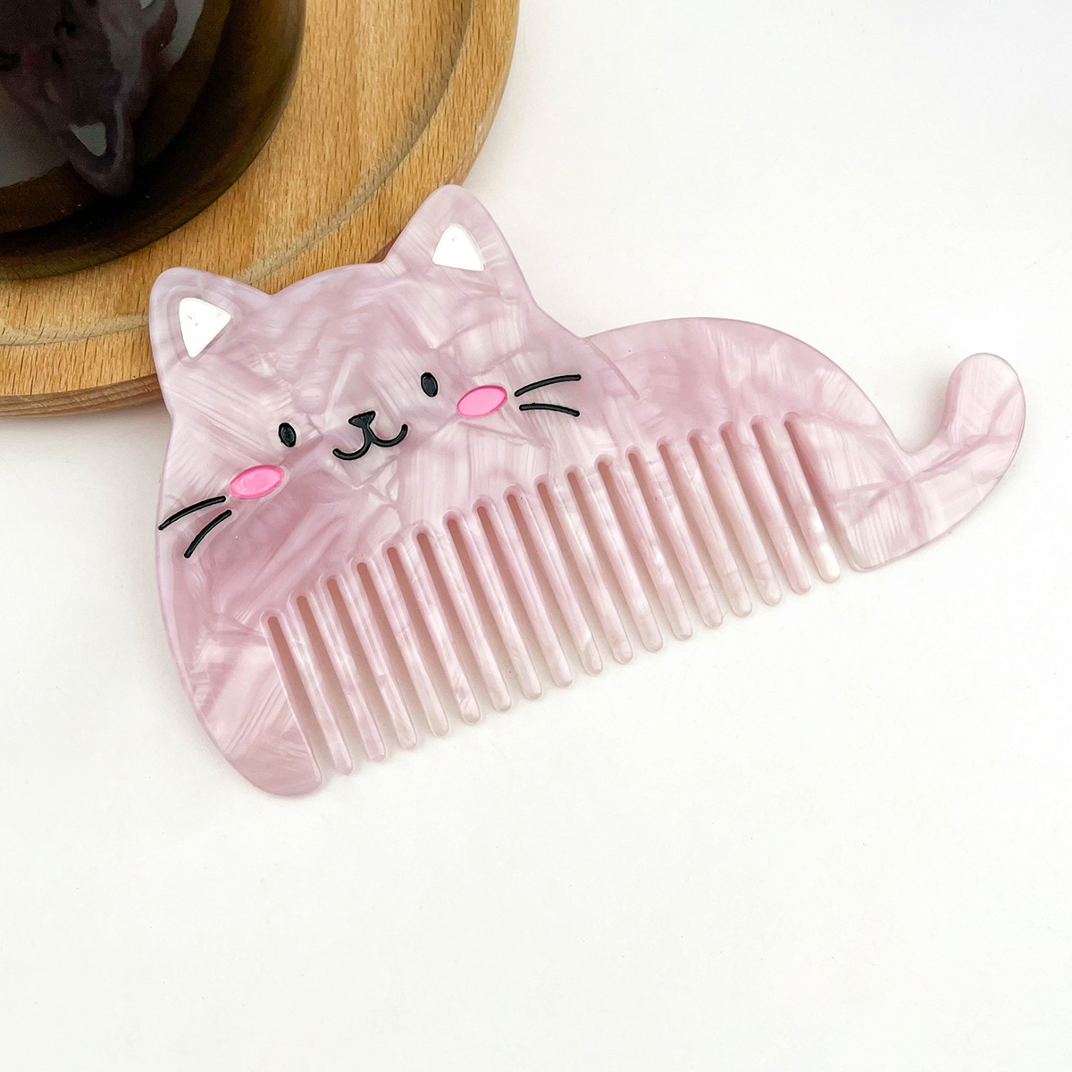 TheDivaSoap - TDSO TDSO ACHA - Purple Cute Cat Hair Comb