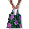 Yellow Owl Workshop - YOW YOW BA -  Lilacs Art Sack Eco-Friendly Reusable Tote by Sophy Naess