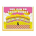 Lucky Horse Press - LHP LHPGCFR0018 - You Can Do Great Things Ant with Sandwich