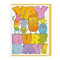 Lucky Horse Press - LHP LHPGCBI - Yay Burfday Monsters Birthday Card