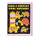 Lucky Horse Press - LHP LHPGCBI0048 - Turtley Cool Turtle Birthday Card