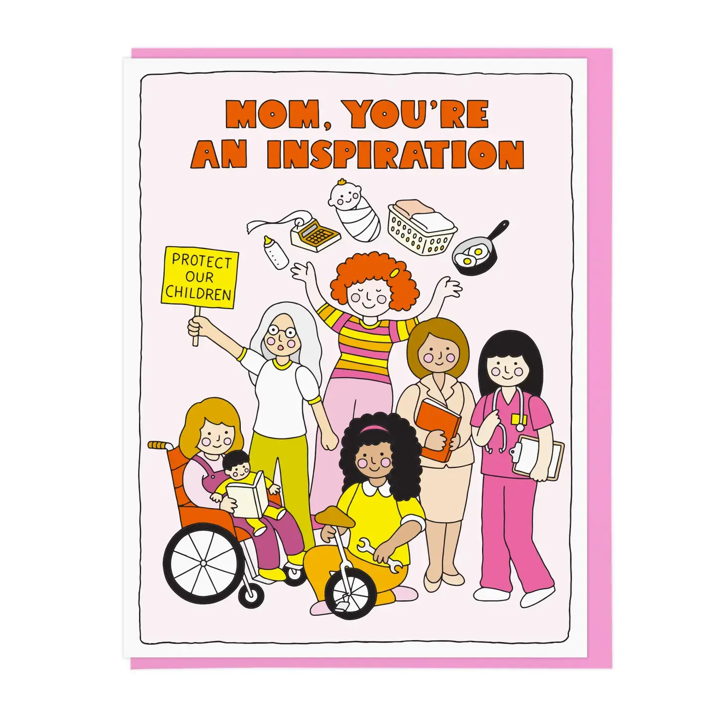 Lucky Horse Press - LHP LHPGCMD0012 - You're An Inspiration Mother's Day Card