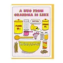 Lucky Horse Press - LHP LHPGCMD0010 - A Hug From Grandma Baking Mother's Day Card
