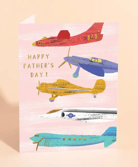 Carolyn Suzuki - CSU CSUGCFD0006 - Air Show Planes Father's Day Card