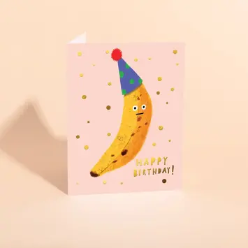 Carolyn Suzuki - CSU CSUGCBI0032 - Banana Guy Birthday Card