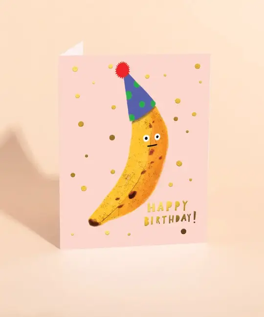 Carolyn Suzuki - CSU CSUGCBI0032 - Banana Guy Birthday Card