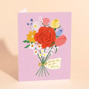 Carolyn Suzuki - CSU CSUGCSY0002 - Bloom Boost Always Here For You Friend Sympathy Card