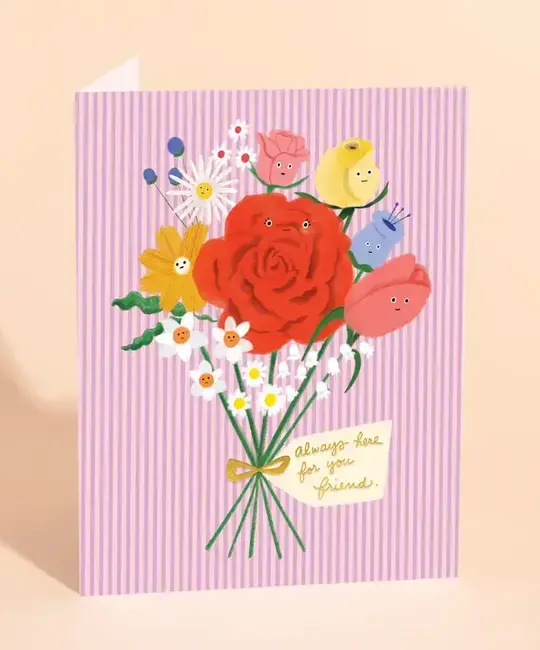 Carolyn Suzuki - CSU CSUGCSY0002 - Bloom Boost Always Here For You Friend Sympathy Card