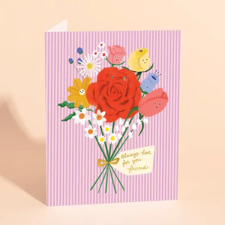 Carolyn Suzuki - CSU CSUGCSY0002 - Bloom Boost Always Here For You Friend Sympathy Card