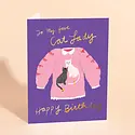 Carolyn Suzuki - CSU CSUGCBI0026 - Cat Lady Birthday Card