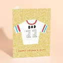 Carolyn Suzuki - CSU CSUGCFD0007 - Dad's Jersey Father's Day Card