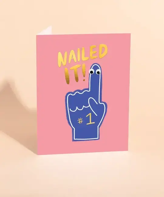 Carolyn Suzuki - CSU CSUGCCO0002 - Fan Favorite Nailed It Congratulations Card