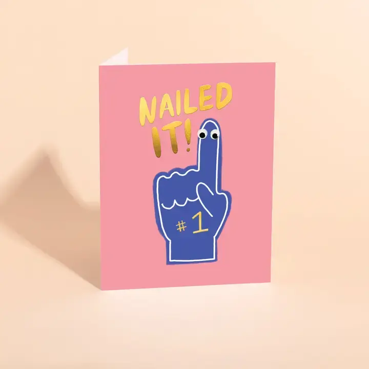 Carolyn Suzuki - CSU CSUGCCO0002 - Fan Favorite Nailed It Congratulations Card