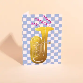 Carolyn Suzuki - CSU CSUGCFD0008 - Tuba Father's Day Card