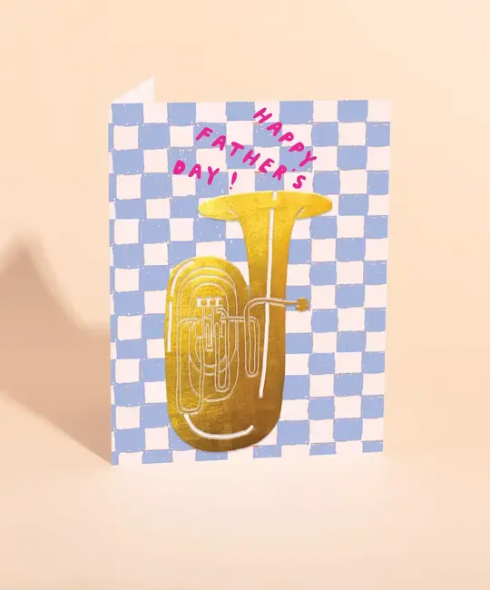 Carolyn Suzuki - CSU CSUGCFD0008 - Tuba Father's Day Card