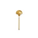 Creative Co-Op - CCO CCO HG - Shell Shaped Loose Tea Infuser, Gold Finish