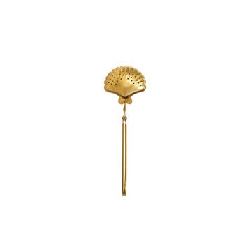 Creative Co-Op - CCO CCO HG - Shell Shaped Loose Tea Infuser, Gold Finish