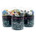 Young + Wild and Friedman - YWF RESTOCKING SOON! Outer Space Grab & Go Sensory Dough Jar