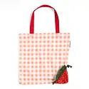 Paper Farm Press - PFP PFP BA - Strawberry Foldable Market Tote Reusable Bag