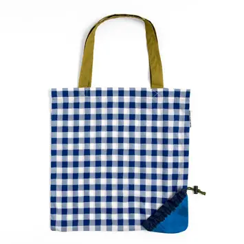 Paper Farm Press - PFP PFP BA - Blueberry Foldable Market Tote Reusable Bag