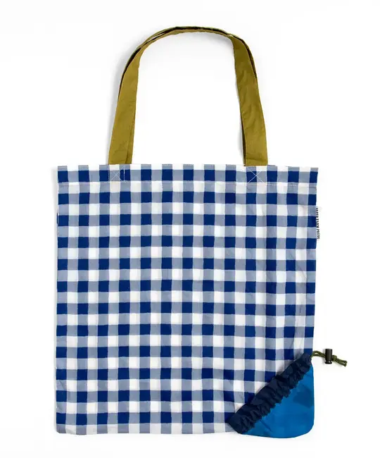 Paper Farm Press - PFP PFP BA - Blueberry Foldable Market Tote Reusable Bag