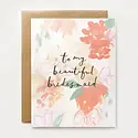 Our Heiday - OH To My Beautiful Bridesmaid Card
